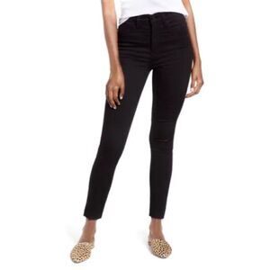 MADEWELL 11” High Rise Raw Hem Ankle Skinny Jeans!